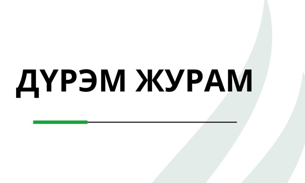 Журам, дүрэм стандарт